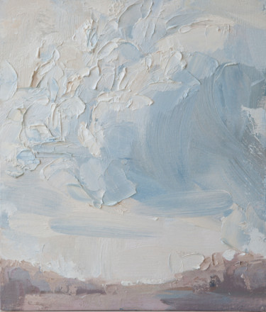 Painting titled "Sky" by Lily Yakupova, Original Artwork, Oil