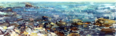 Картина под названием "landscape" - Yaltagoncharova, Подлинное произведение искусства, Масло