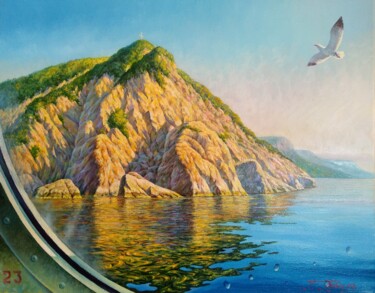 Картина под названием "Светлый мир" - Георгий Триль, Подлинное произведение искусства, Масло