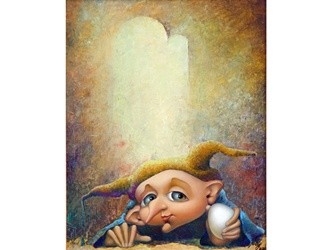 Peinture intitulée "L'oeuf de Paques" par Yambykh, Œuvre d'art originale