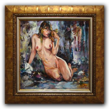 Painting titled "NUDE" by Gallery Yamelievi Yameliev, Original Artwork