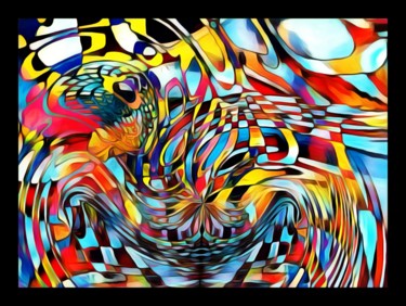 Digital Arts titled "Fluid" by D'Jeust, Original Artwork, Digital Painting