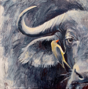 Painting titled "Sans titre" by Yan Vita, Original Art, Acrylic