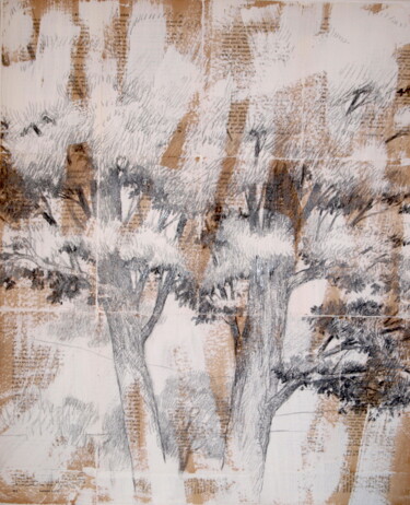 Pintura titulada "Trees" por Yan Vita, Obra de arte original, Acrílico