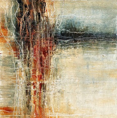 Malerei mit dem Titel "Sketch "AUTUMN MELA…" von Yana Dulger, Original-Kunstwerk, Öl