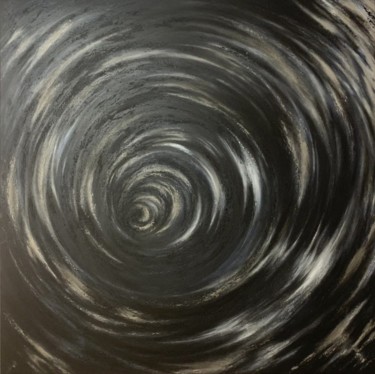 Картина под названием "Magic spiral" - Yana Dengina, Подлинное произведение искусства, Акрил Установлен на Деревянная рама д…