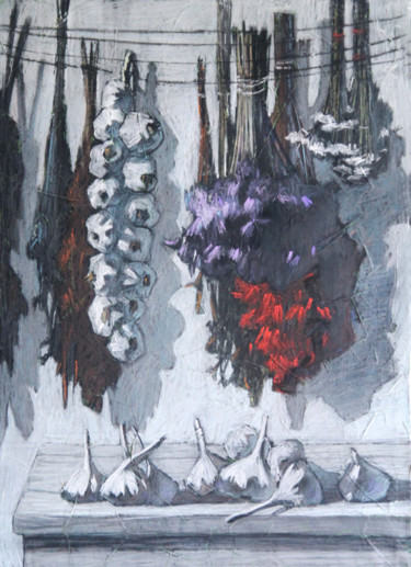 Рисунок под названием "Herb" - Leonova Natalia, Подлинное произведение искусства, Пастель