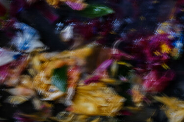 Abstraction with yellow flowers Photography titled "Abstraction with ye…" by Yana Yushkevich, Original Art, Digital Photography
