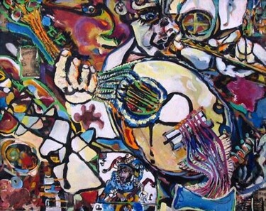 Painting titled "Tweeter, The JokerG…" by Yan D-Soloh, Original Artwork