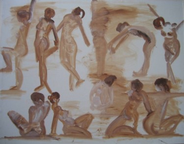 「femmes multiples」というタイトルの絵画 Yannick Gasnierによって, オリジナルのアートワーク