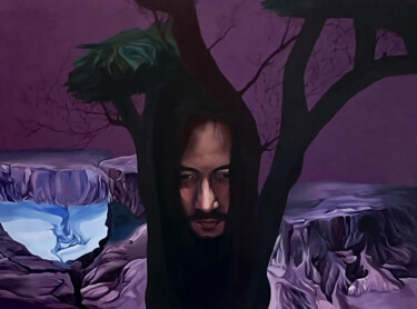 Peinture intitulée "Les Remords" par Yang Yonghyeon, Œuvre d'art originale, Acrylique