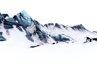 Jökull Photography titled "Jökull" by Yank, Original Art, Digital Photography Mounted on Aluminium