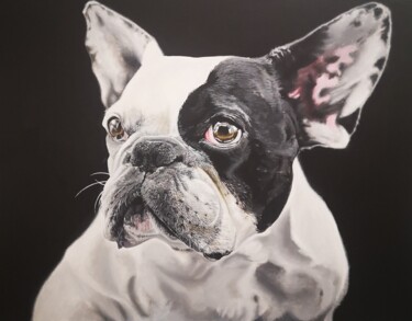Painting titled "Dogstyle" by Yann Comtat, Original Artwork, Acrylic