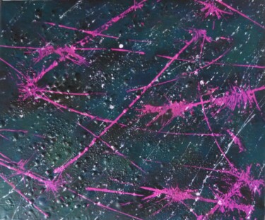 Malerei mit dem Titel "Univers" von Yann Etourneau, Original-Kunstwerk, Acryl