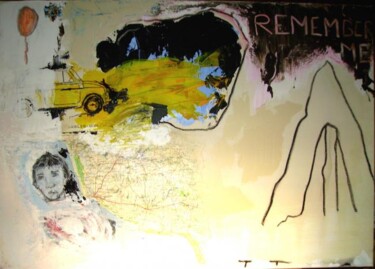 Peinture intitulée "REMEMBER" par Yann Fouillet, Œuvre d'art originale