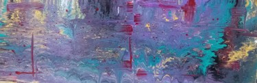 Pittura intitolato "Reflets" da Yann Guillerd, Opera d'arte originale, Acrilico