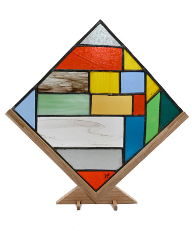 Design mit dem Titel "Le carré" von Yann Perrier, Original-Kunstwerk, Zubehör