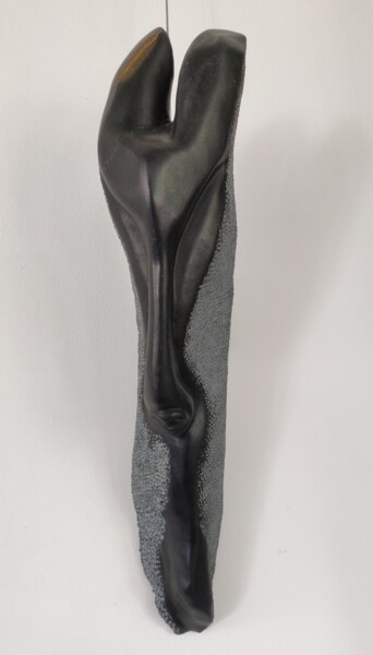 Sculpture intitulée "ZIM CERYNIE" par Yann Raufaste (YASKA), Œuvre d'art originale, Pierre Monté sur Pierre