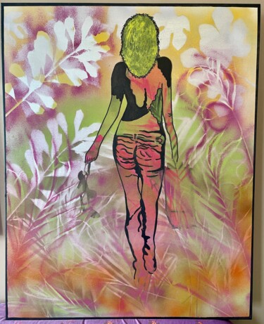 Peinture intitulée "Good Luck Darling" par Yannic Raievsky, Œuvre d'art originale, Acrylique