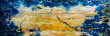 Картина под названием ""Lumière"" - Yannick Bernard, Подлинное произведение искусства, Масло Установлен на Деревянная рама д…