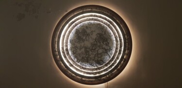 设计 标题为“divine light "air b…” 由Yannick Hervy (goin2), 原创艺术品, 挂毯
