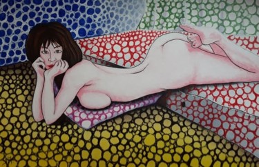 Pintura titulada "Collection #000" por Yann Messence, Obra de arte original, Acrílico