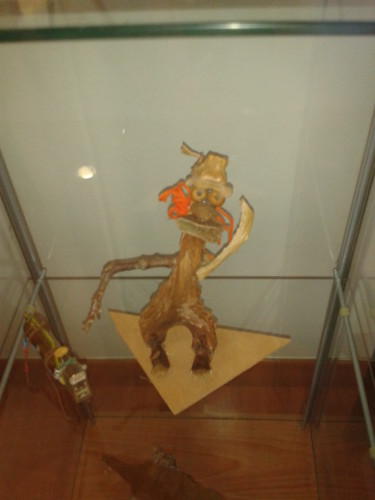 Sculpture intitulée "ola" par Yanosky, Œuvre d'art originale, Bois