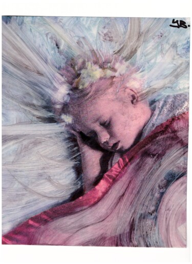 Collages intitulée "l enfance" par Yanosky, Œuvre d'art originale, Collages