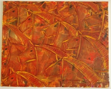 Painting titled "Otoño" by Margarita Yarmats, Original Artwork