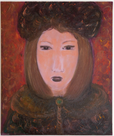 Painting titled "Lydia" by Margarita Yarmats, Original Artwork, Oil