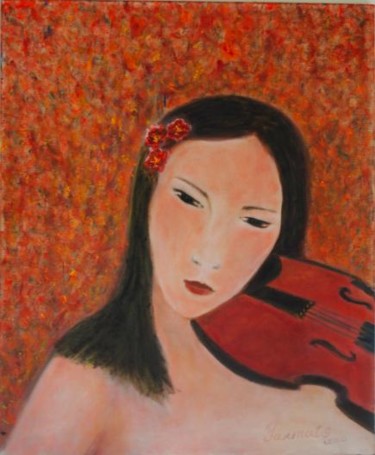 Painting titled "Romance" by Margarita Yarmats, Original Artwork