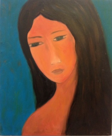 Malerei mit dem Titel "Celeste" von Margarita Yarmats, Original-Kunstwerk