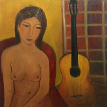 Painting titled "La Lara" by Margarita Yarmats, Original Artwork