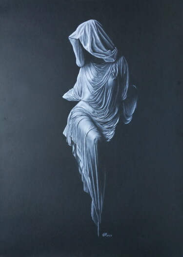 Картина под названием "In the shadow" - Yaroslav Teslenko, Подлинное произведение искусства, Масло