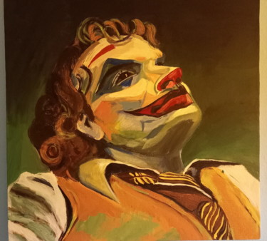 Peinture intitulée "Sweet joker" par Yasemin Ateşli, Œuvre d'art originale, Acrylique