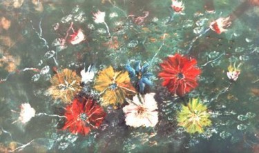 Peinture intitulée "Bouquet de Fleurs" par Art-Is, Œuvre d'art originale