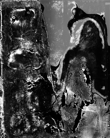 Fotografie mit dem Titel "Spirit of Forest 06" von Yasuo Kiyonaga, Original-Kunstwerk, Analog Fotografie Auf Karton montiert