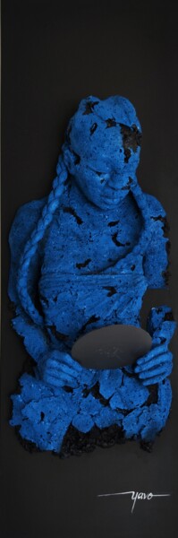 Скульптура под названием "KIM" - Yavo, Подлинное произведение искусства, Рисунок распылителем краски