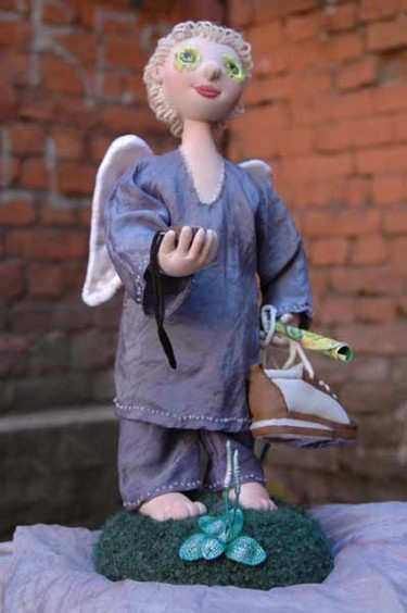 Ремесла под названием "Ангел в дорогу" - Галина Гричанова, Подлинное произведение искусства