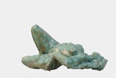 Sculpture intitulée "LEDA" par Ybah, Œuvre d'art originale, Résine