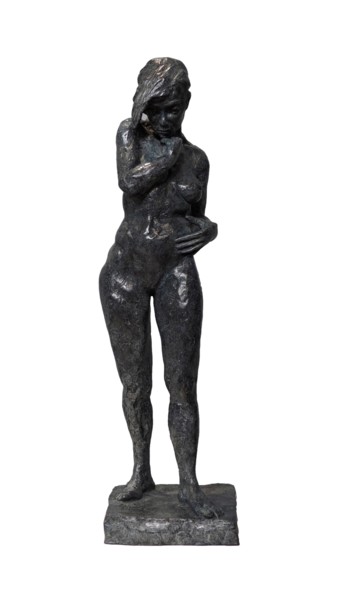 Sculpture titled "Amandine" by Ybah, Original Artwork, Resin