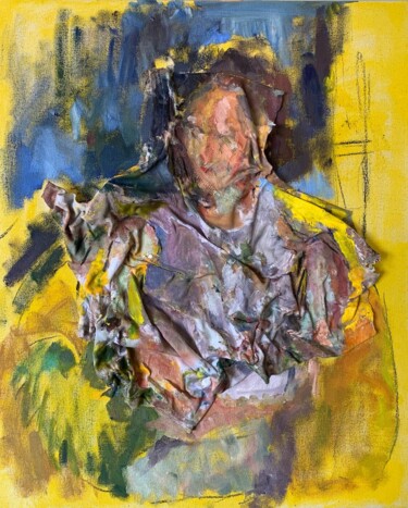 Peinture intitulée "I don't understand…" par Ekaterina Belukhina, Œuvre d'art originale, Huile Monté sur Châssis en bois