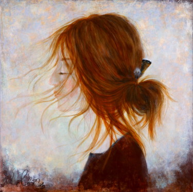 Картина под названием ""Тишина"" - Елена Битехтина, Подлинное произведение искусства, Акрил Установлен на Деревянная рама дл…