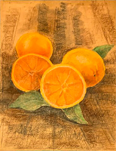 "Fresh oranges for j…" başlıklı Tablo Yelena Rybalkina tarafından, Orijinal sanat, Pastel