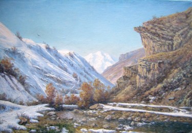 Painting titled "Two seasons" by Hero, Original Artwork, Oil