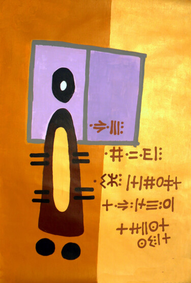 Painting titled "Tawada" by Yeschou, Original Artwork, Acrylic