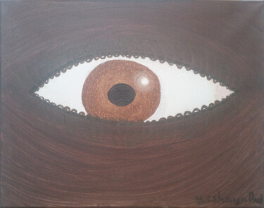 Картина под названием "A pure & precious s…" - Yeshaya Dank, Подлинное произведение искусства, Акварель