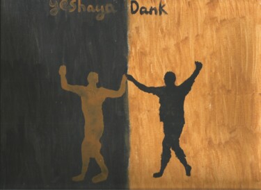 Malarstwo zatytułowany „they connect” autorstwa Yeshaya Dank, Oryginalna praca, Akwarela