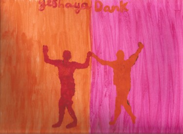Malarstwo zatytułowany „they embody” autorstwa Yeshaya Dank, Oryginalna praca, Akwarela