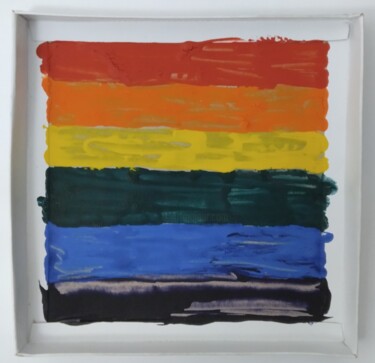 Pintura intitulada "Pride untamed, yet…" por Yeshaya Dank, Obras de arte originais, Aquarela